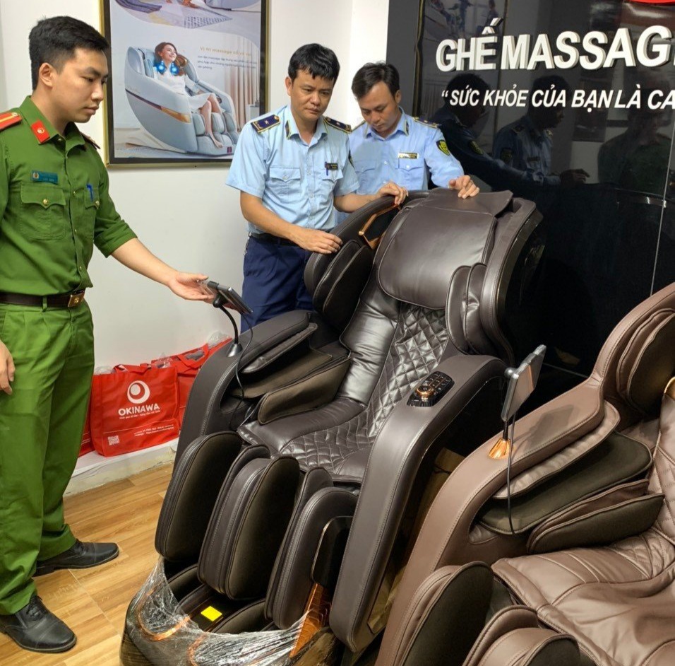 Xử phạt cơ sở kinh doanh ghế massage có nhiều vi phạm